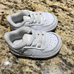 Baby Nike sneakers.